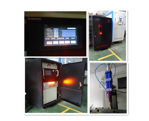 制造部自主研發(fā)組裝光纖連續(xù)激光焊接機(jī)順利上線