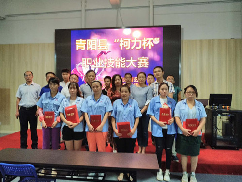 展示技能風采 造就青陽工匠