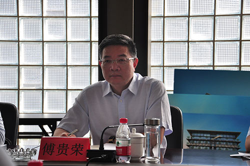 寧波市江北區(qū)區(qū)委副書記、區(qū)長傅貴榮一行蒞臨我公司調(diào)研指導(dǎo)工作