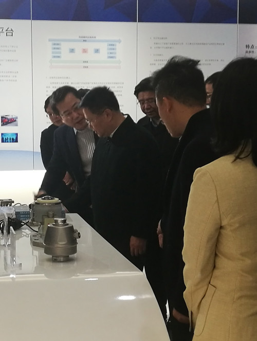 省委副書記、市委書記鄭柵潔蒞臨柯力傳感調(diào)研