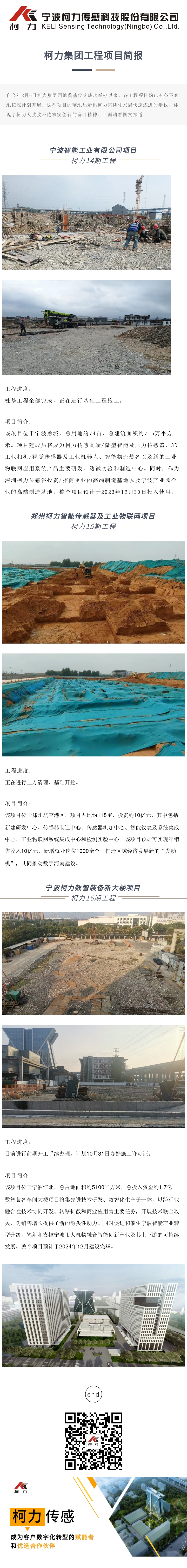 柯力集團(tuán)工程項(xiàng)目簡(jiǎn)報(bào)